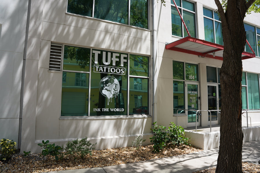 Tuff Tattoos studio exterior in downtown Tampa