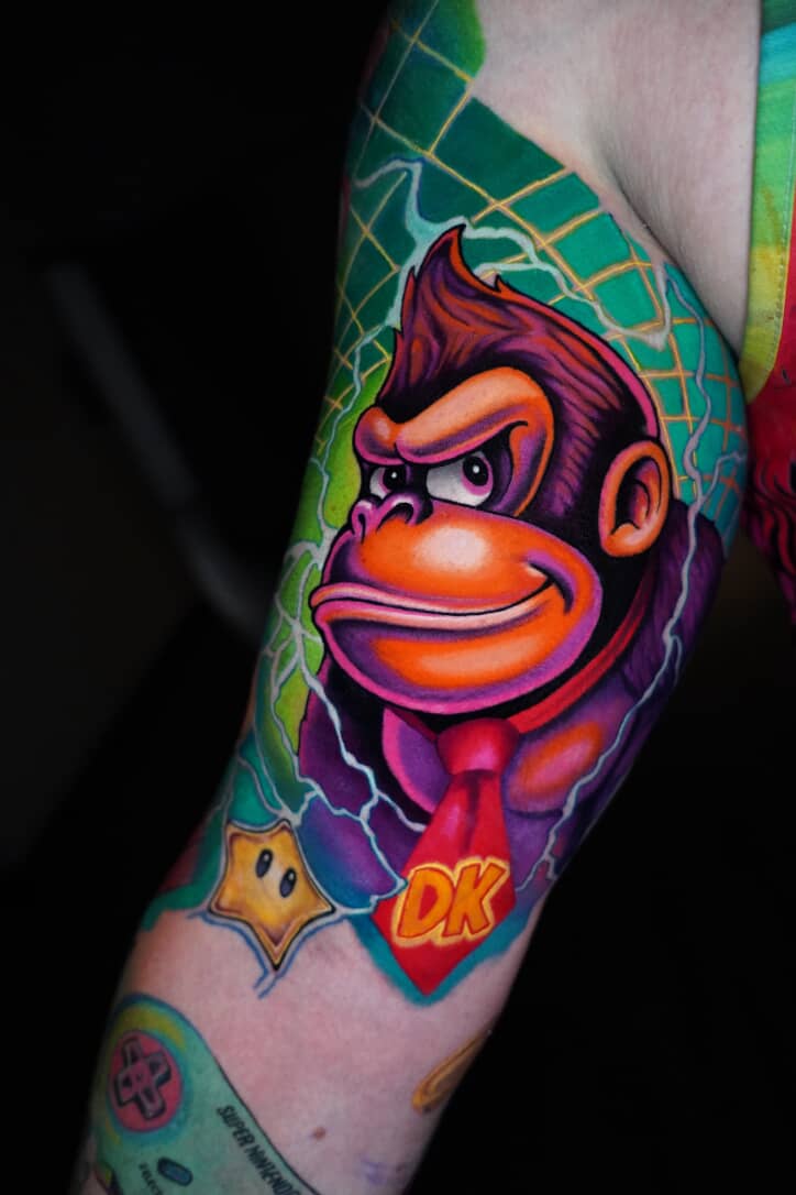 Psychedelic & Surreal tattoo by Nick