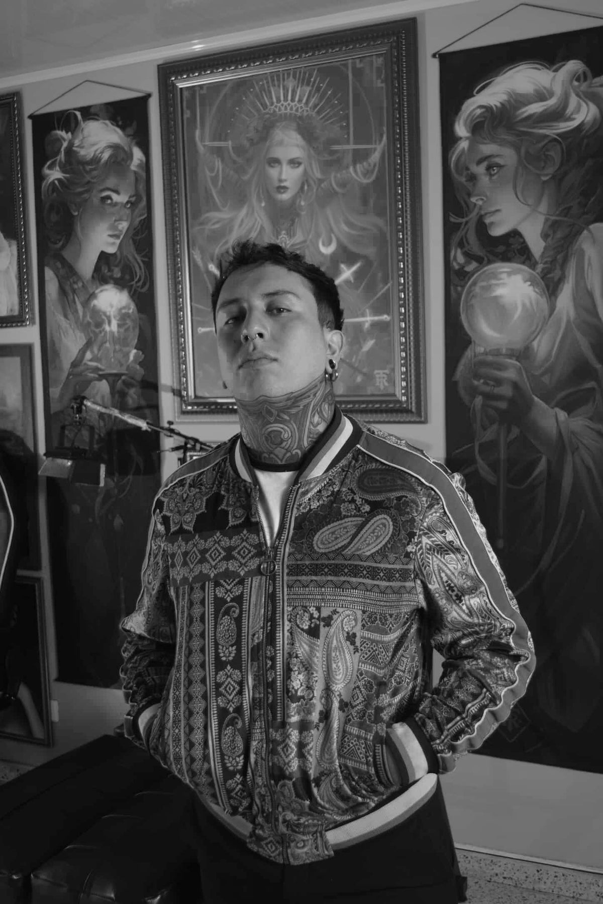 Nick — tattoo artist portrait at Tuff Tattoos