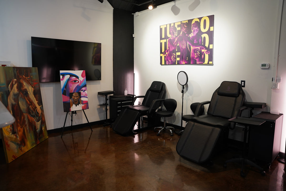 Inside the Tuff Tattoos studio