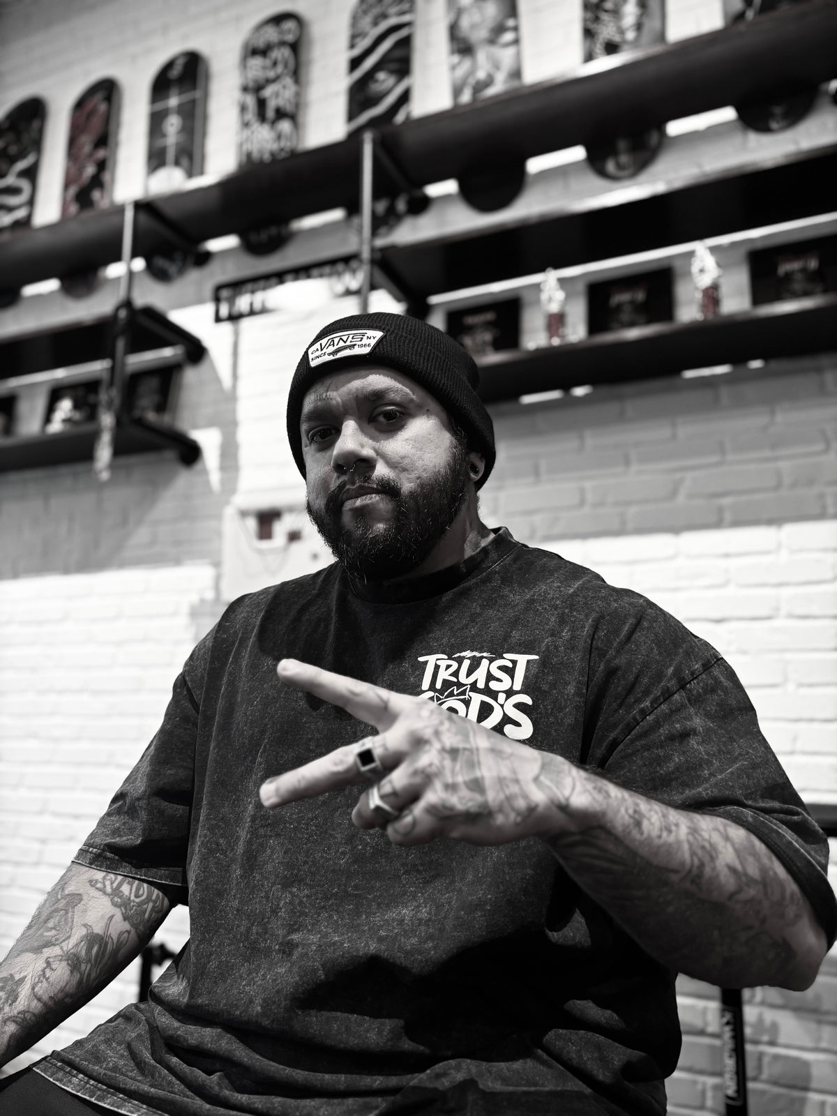 Dido — tattoo artist portrait at Tuff Tattoos