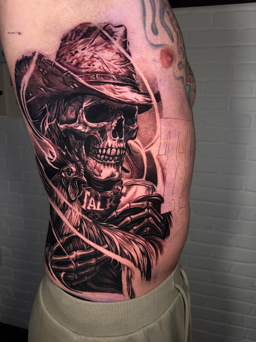 Realism tattoo by Tiago