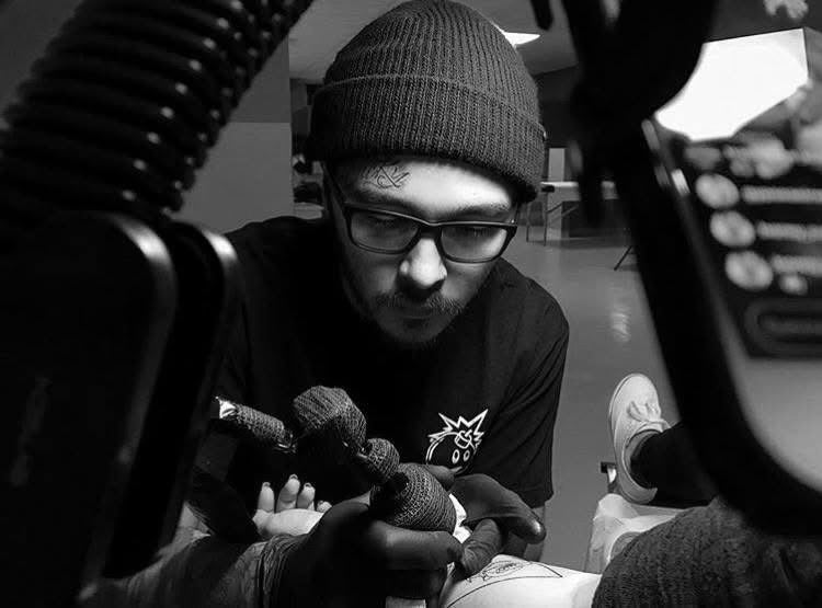 Brandon — tattoo artist portrait at Tuff Tattoos