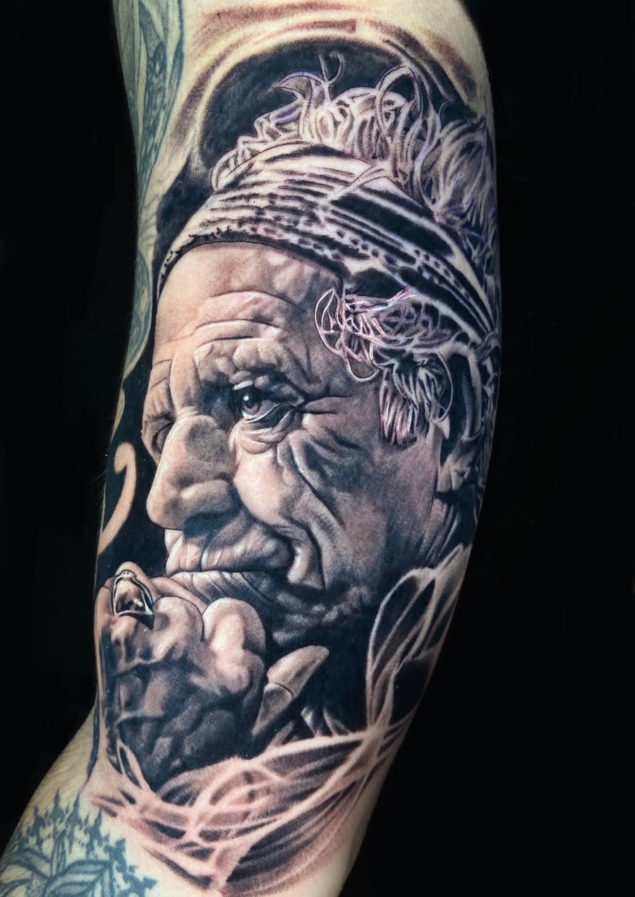 Realism tattoo by Tiago