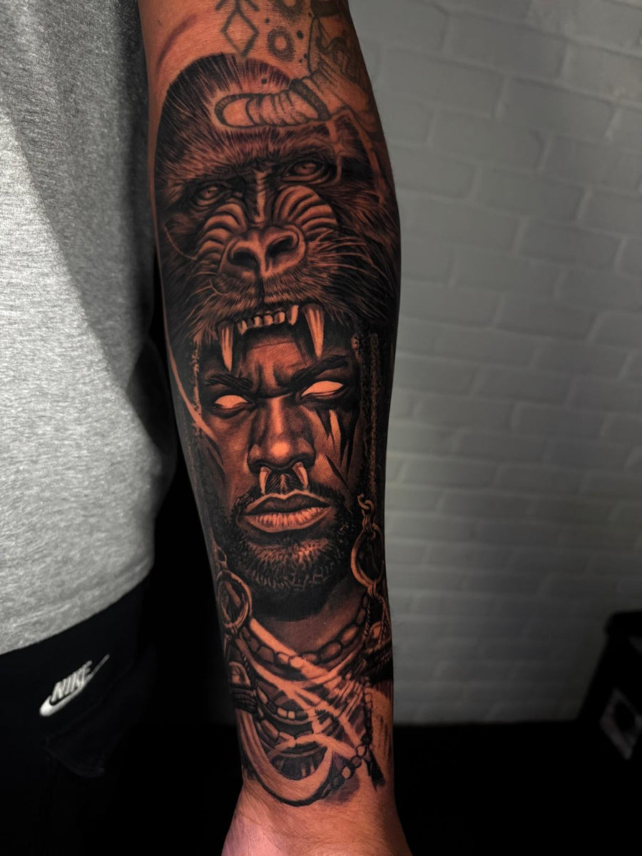 Realism tattoo by Tiago