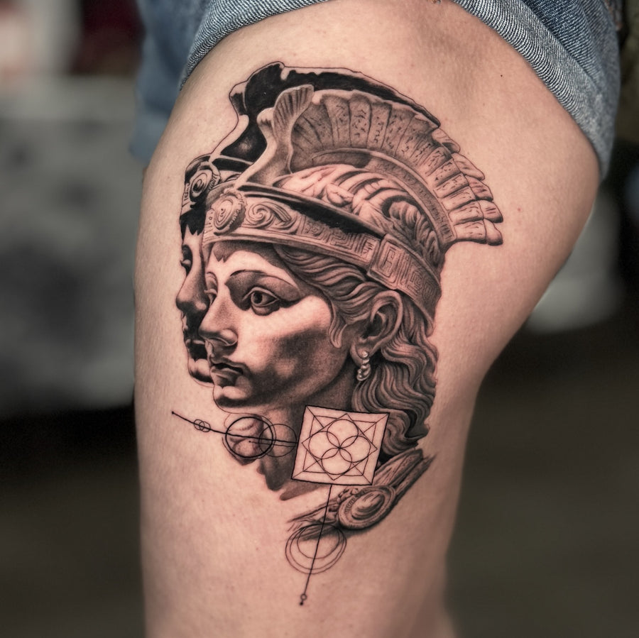 Fine Line tattoo by Dido