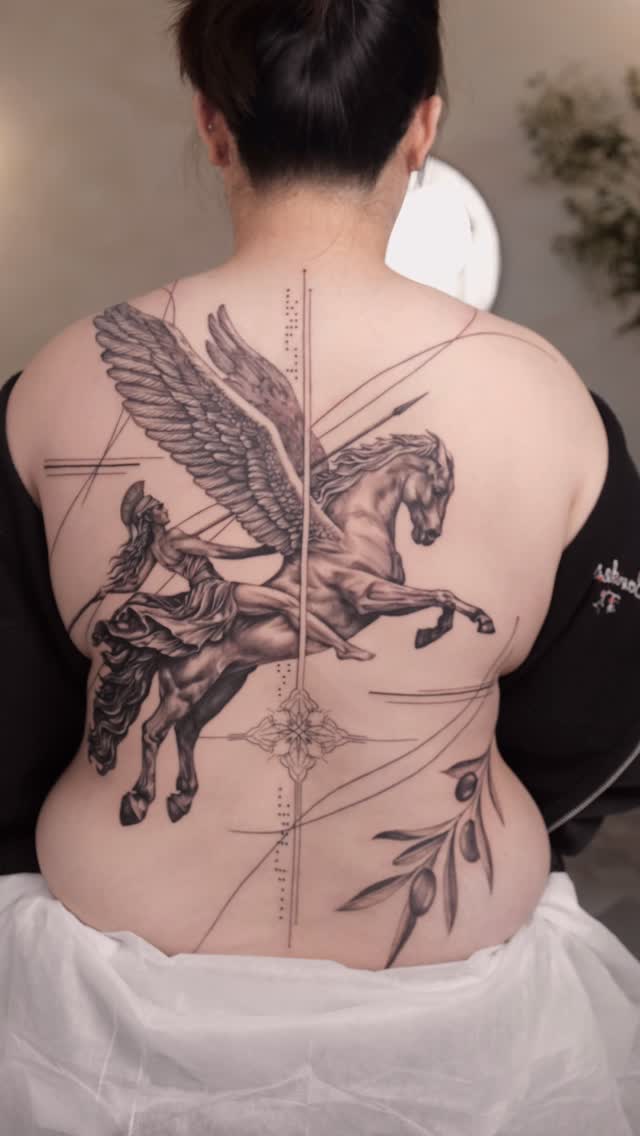 Black & Grey and Realism tattoo by Kim