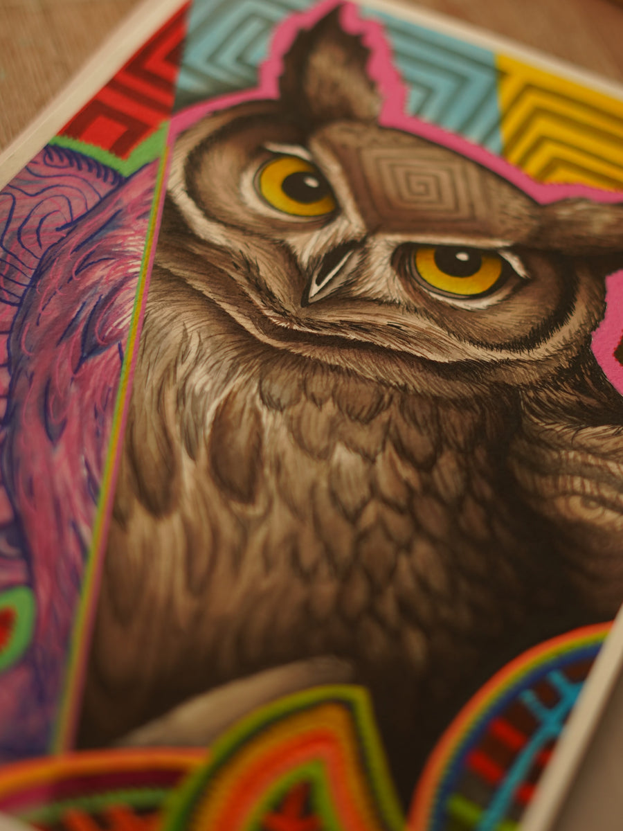 Psychedelic & Surreal and Color tattoo by Nick